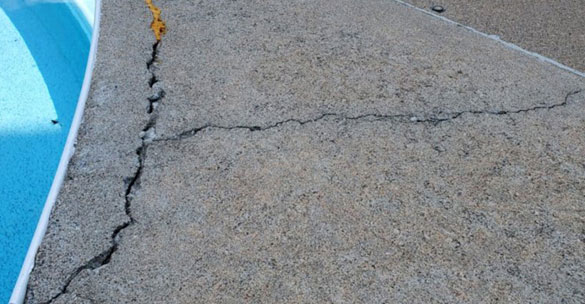 2 POOL DECK CRACK REPAIR Increased Durability