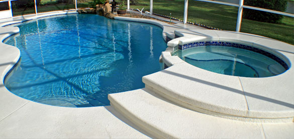 5 – acrylic Pool Deck Repairs Acrylic Pool